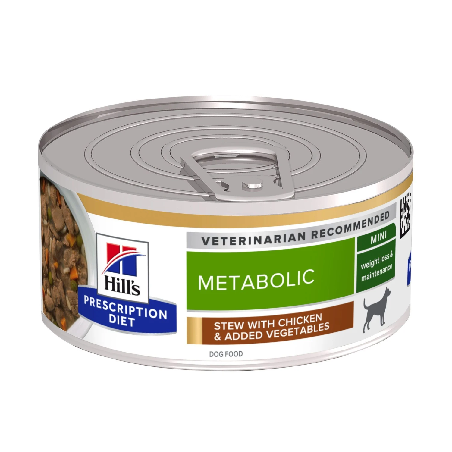 Hill's Prescription Diet Metabolic Kip- En Groentenstoofpotje Voor Hond 24x156g 3 Hill's Prescription Diet Metabolic Kip- En Groentenstoofpotje Voor Hond 24x156g