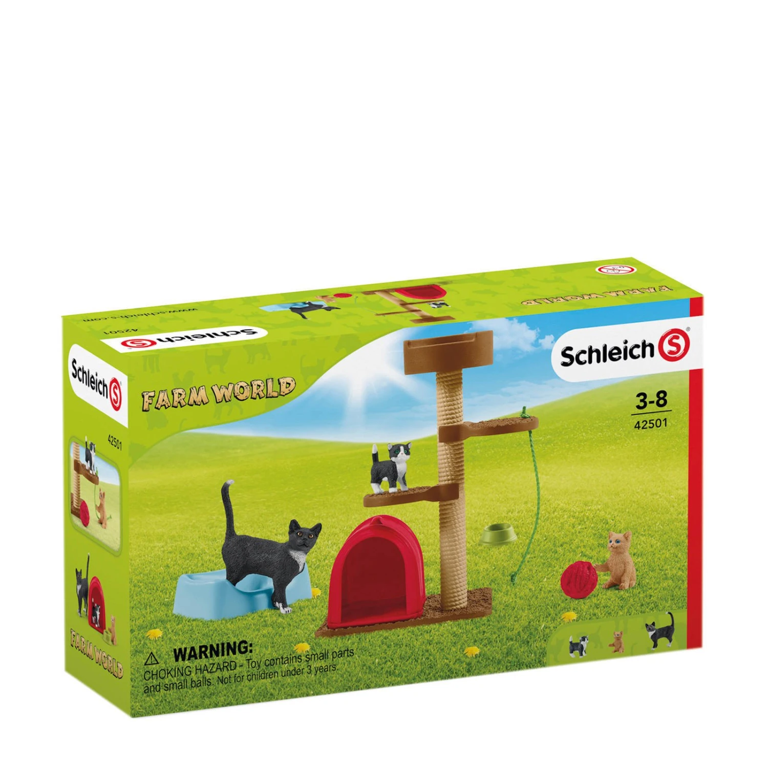 Schleich Boerderij Speeltijd Voor Schattige Katten 42501 3 Schleich Boerderij Speeltijd Voor Schattige Katten 42501