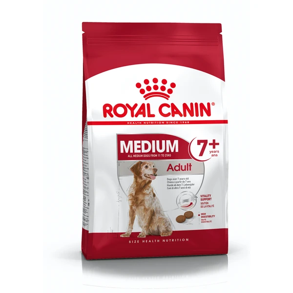 Royal Canin Medium Adult 7+ Hondenvoer 4 Kg 3 Royal Canin Medium Adult 7+ Hondenvoer 4 Kg
