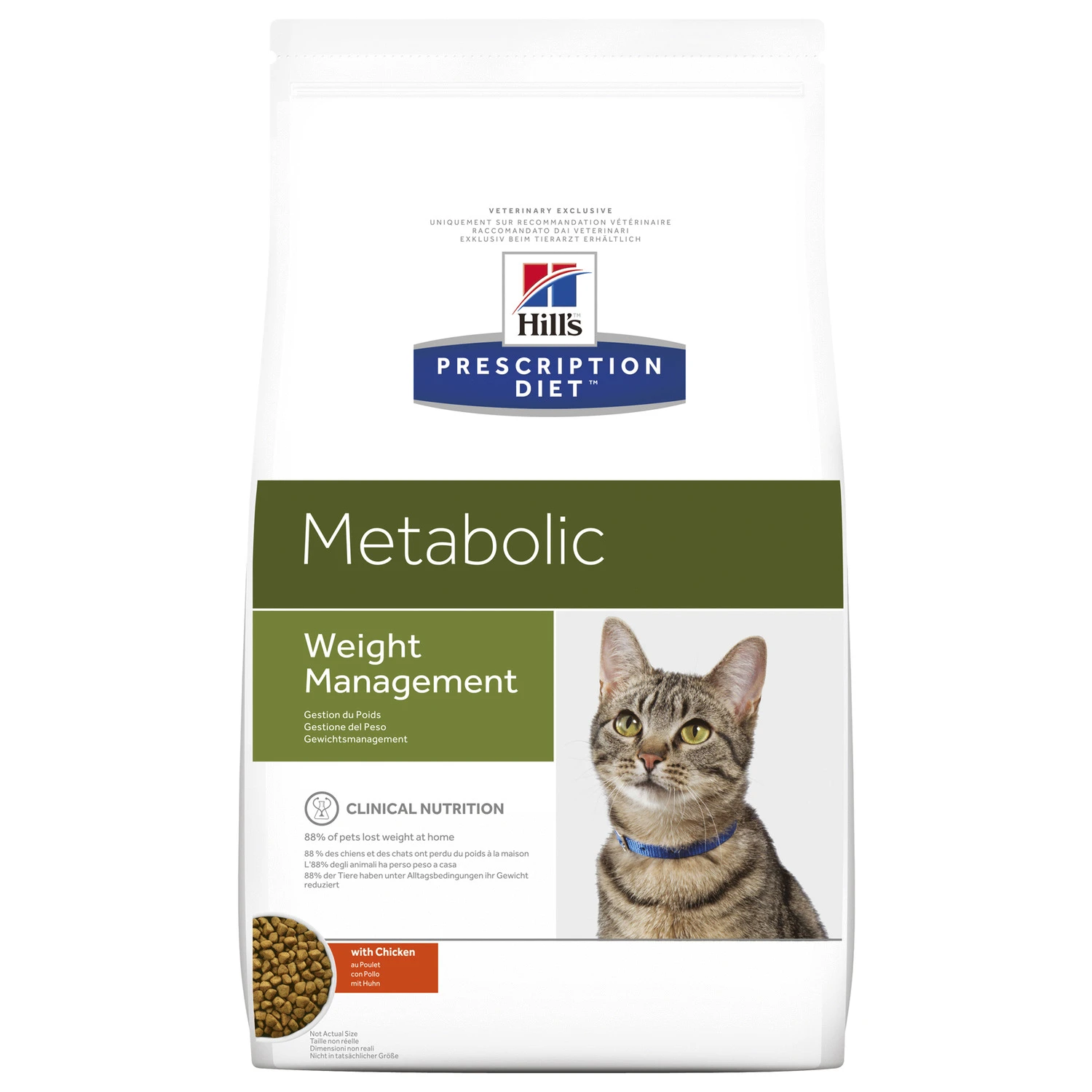 Hill's Prescription Metabolic Weight Management Kattenvoer 2 X 8 Kg + Gratis Cat Activity Solitaire Spel 3 Hill's Prescription Metabolic Weight Management Kattenvoer 2 X 8 Kg + Gratis Cat Activity Solitaire Spel