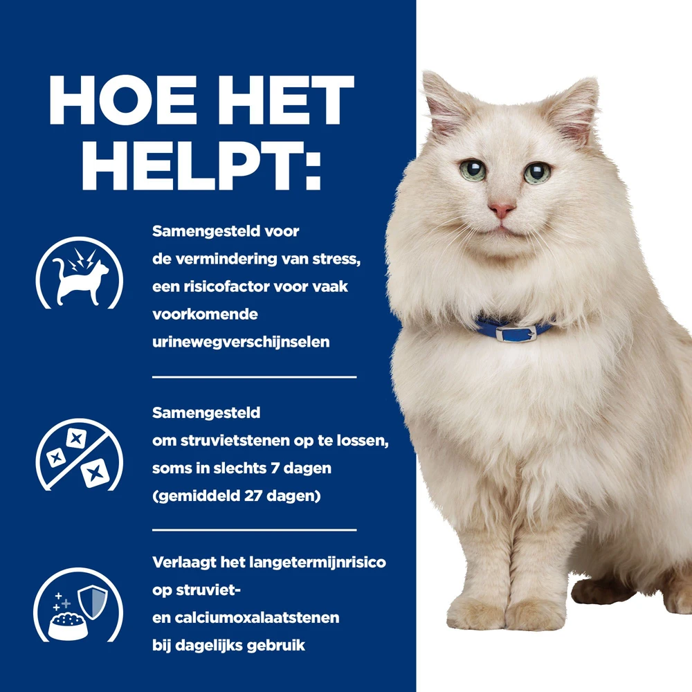 Hill's Prescription Diet C/d Multicare Stress Urinary Care Kattenvoer Met Kip 12kg 6 Hill's Prescription Diet C/d Multicare Stress Urinary Care Kattenvoer Met Kip 12kg - Image 4