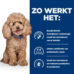 Hill's Hill’s Prescription Diet Gastrointestinal Biome Mini Hondenvoer Met Kip 6kg 11 Hill's Hill’s Prescription Diet Gastrointestinal Biome Mini Hondenvoer Met Kip 6kg -Dierenwinkel 52742045597 2 NL