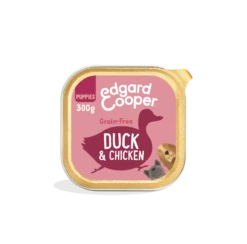 Edgard & Cooper Edgard&Cooper Puppy Hondenvoer In Kuipje Met Eend – 11x 150g
