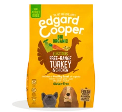 Edgard & Cooper Edgard&Cooper Biologisch Hondenvoer Met Kalkoen – 7kg