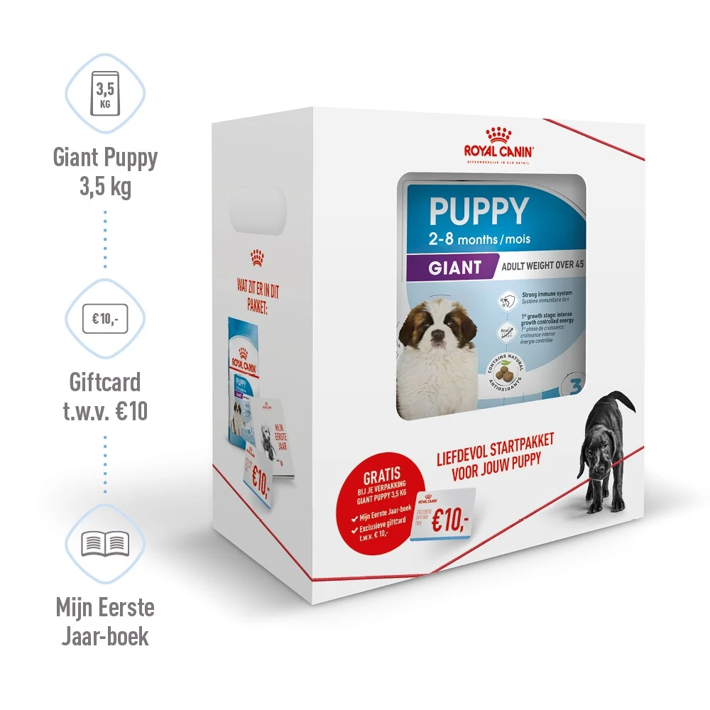Royal Canin Giant Puppy- Hondenvoer - 3,5kg 4 Royal Canin Giant Puppy- Hondenvoer - 3,5kg - Image 2