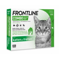 Frontline Combo Spot On Anti Vlooien En Teken Druppels Kat Vanaf 1 Kg 6 Pipetten