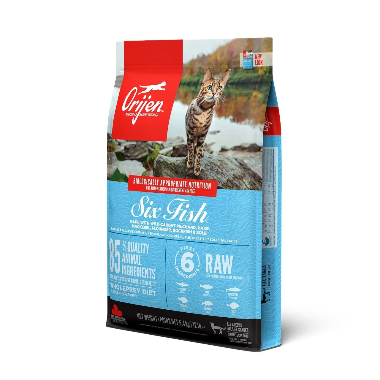 Orijen Whole Prey 6 Fish Kat 1,8kg 3 Orijen Whole Prey 6 Fish Kat 1,8kg