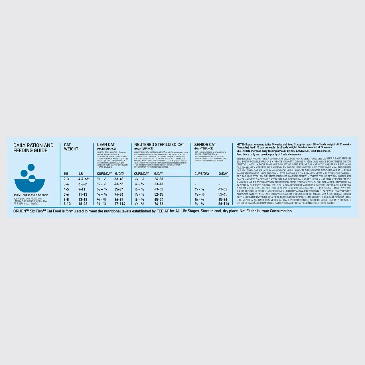 Orijen Whole Prey 6 Fish Kat 1,8kg 5 Orijen Whole Prey 6 Fish Kat 1,8kg - Image 3