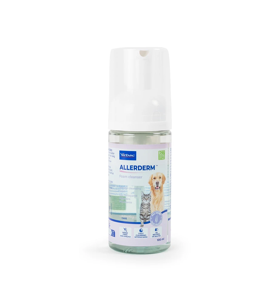 Virbac Allerderm Foam Cleanser 3 Virbac Allerderm Foam Cleanser