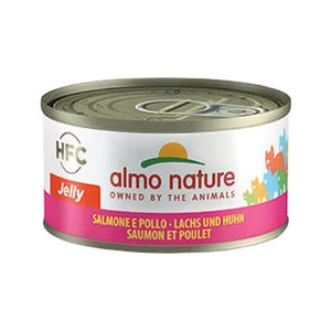 Almo Nature HFC Jelly Zalm En Kip 70 Gr Per 24