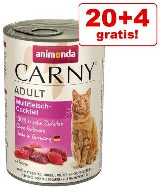 Animonda Carny 24 X 400 G Adult + 140 Ml Cat Drink Kip Gratis! Rund & Kabeljauw Met Wortelpeterselie 16 Animonda Carny 24 X 400 G Adult + 140 Ml Cat Drink Kip Gratis! Rund & Kabeljauw Met Wortelpeterselie - Image 14