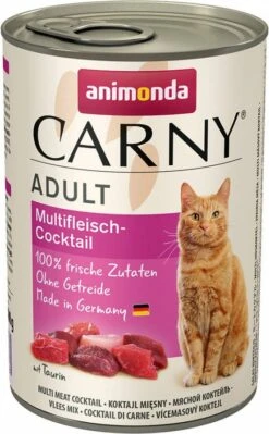 Animonda Carny 24 X 400 G Adult + 140 Ml Cat Drink Kip Gratis! Rund & Kabeljauw Met Wortelpeterselie 34 Animonda Carny 24 X 400 G Adult + 140 Ml Cat Drink Kip Gratis! Rund & Kabeljauw Met Wortelpeterselie -Dierenwinkel animonda carny 6x400g adult multivlees cocktail kattenvoer 111695