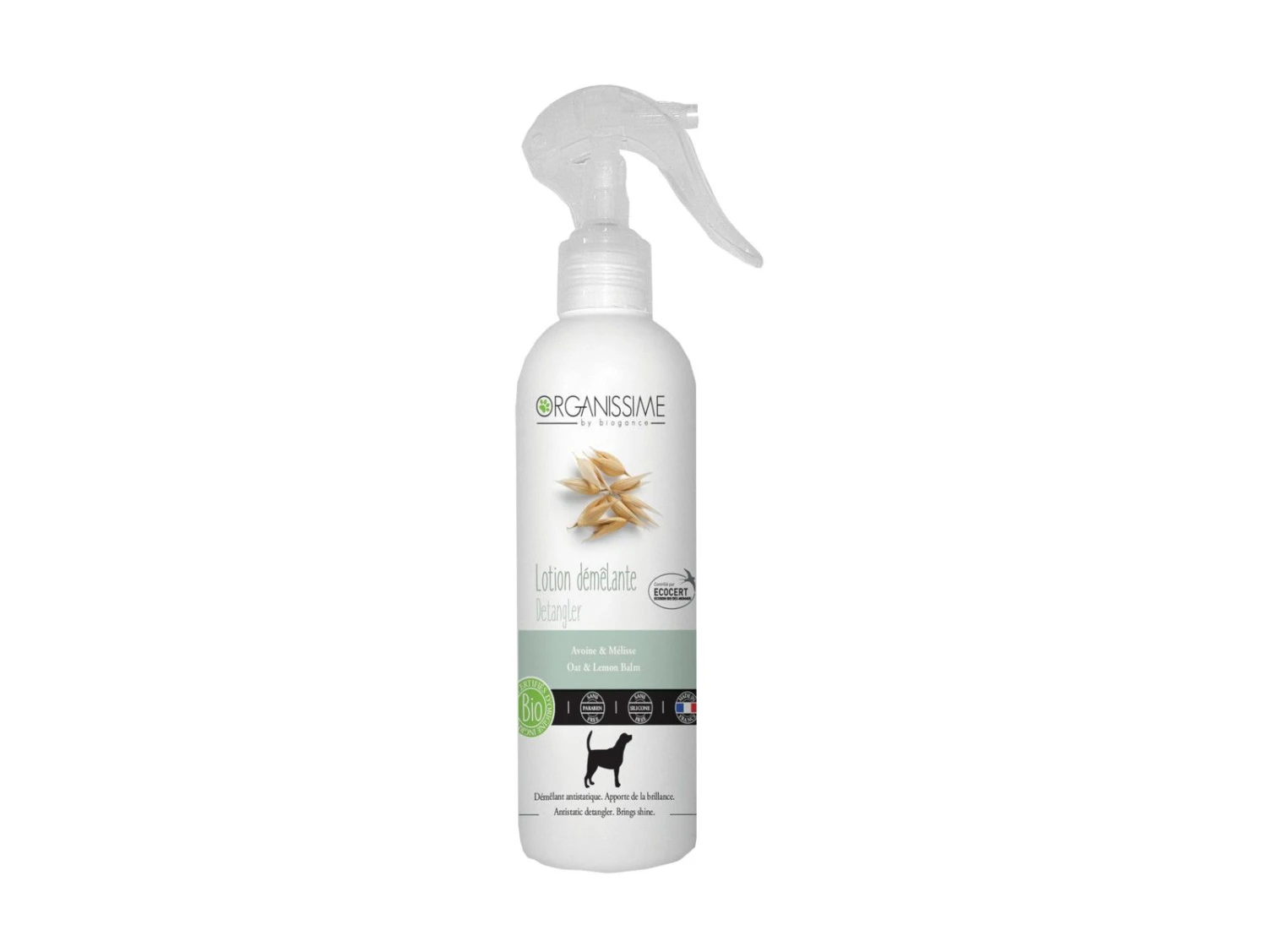Organissime Hond Ontklittende Lotion 250ml 3 Organissime Hond Ontklittende Lotion 250ml