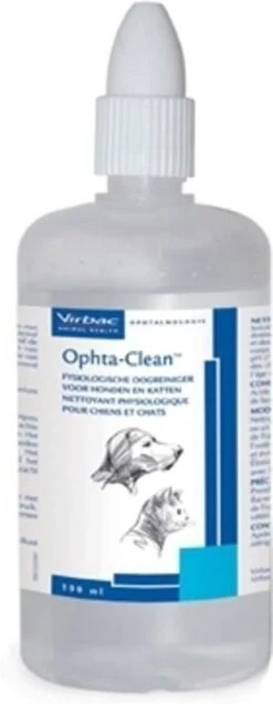Virbac Ophta-Clean Fysiologische Oogreiniger Voor Honden En Katten 100ml
