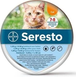 Seresto 10% Korting! Beschermingspakket Half Jaar Outdoor Katten Vanaf 4 Kg -Dierenwinkel bayer seresto teken en vlooienband voor katten 23776