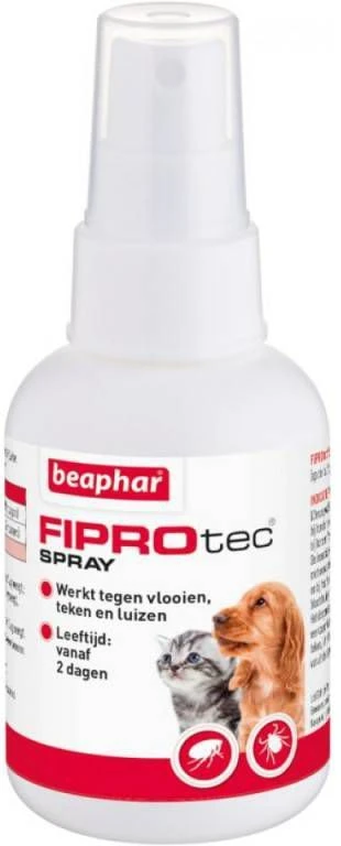 Beaphar Fiprotec Anti Vlooien En Teken Spray Hond En Kat 100 Ml 9 Beaphar Fiprotec Anti Vlooien En Teken Spray Hond En Kat 100 Ml - Image 7