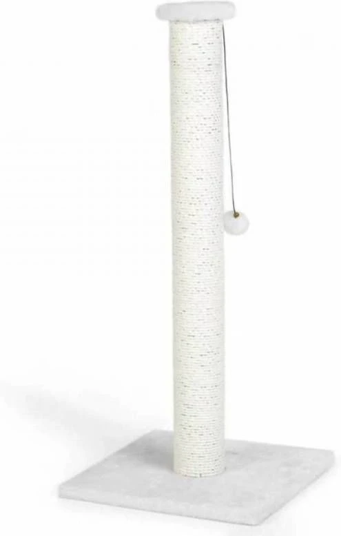 Beeztees Kattenkrabpaal Serpa 40x40x90 Cm Wit 408838 5 Beeztees Kattenkrabpaal Serpa 40x40x90 Cm Wit 408838 - Image 3