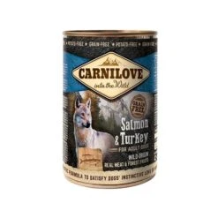 Carnilove Adult Zalm & Kalkoen Hondenvoer 6x400g
