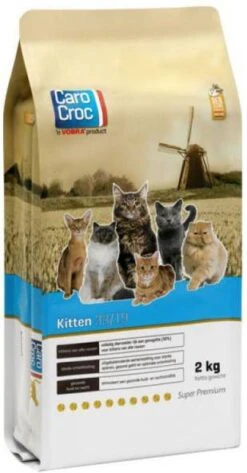 CaroCroc 33/19 Kitten Kattenvoer 2 X 2 Kg -Dierenwinkel carocroc kitten 3319 kattenvoer 2 kg 25162