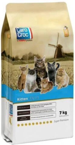 CaroCroc 33/19 Kitten Kattenvoer 2 X 2 Kg -Dierenwinkel carocroc kitten 3319 kattenvoer 7 kg 25715