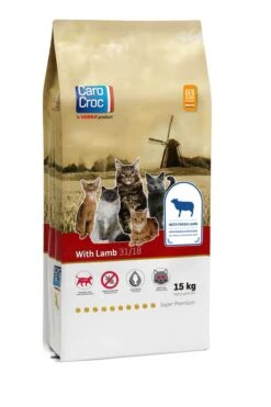 Carocroc 31/18 - Kattenvoer Met Lam - 15kg