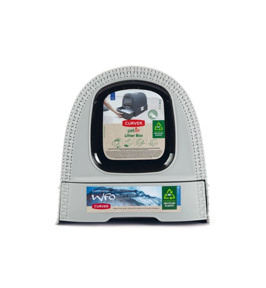 Beeztees Curver Kattenbak Grijs 8 Beeztees Curver Kattenbak Grijs - Image 6