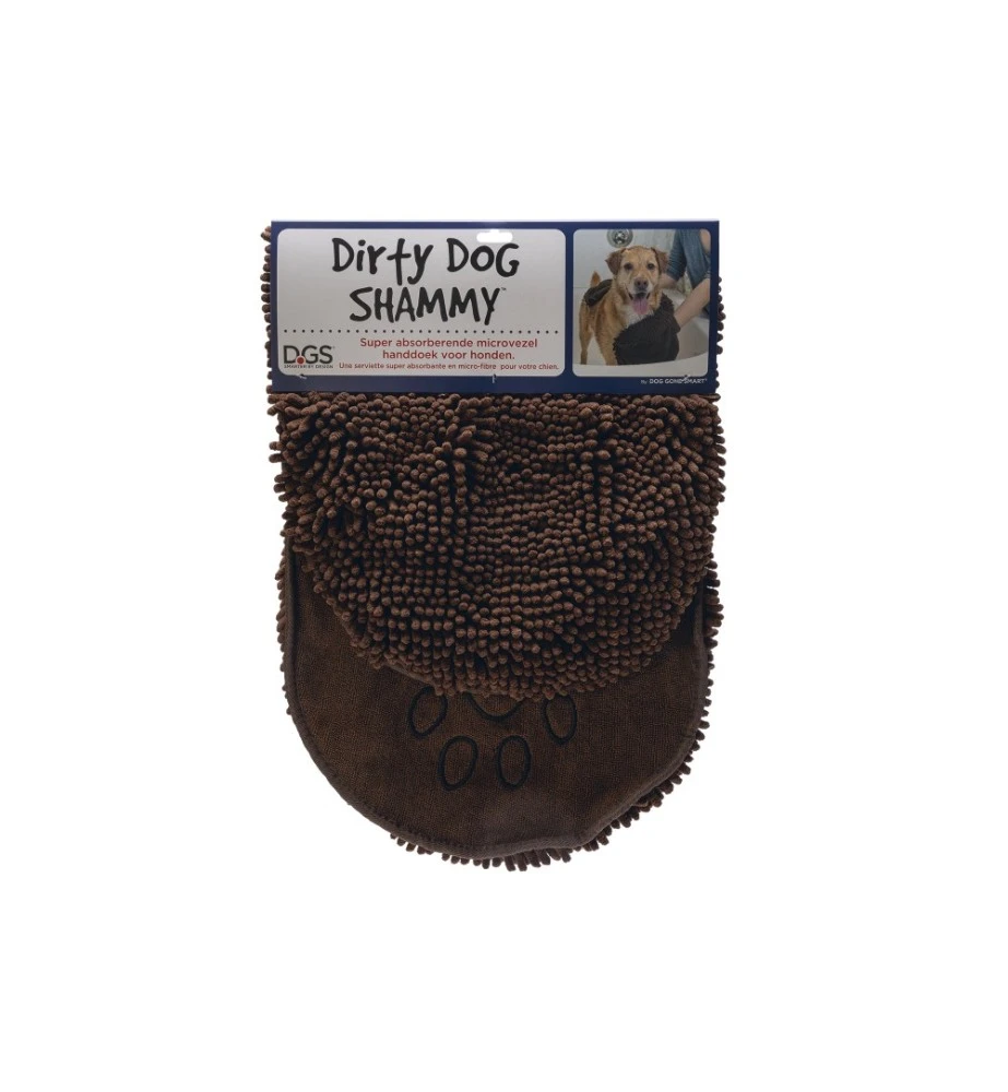 Beeztees Dirty Dog Handdoek Shammy Bruin 5 Beeztees Dirty Dog Handdoek Shammy Bruin - Image 3