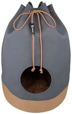 District 70 Casa 45x45x60 Cm Kattenmand Cognac&Antraciet 4 District 70 Casa 45x45x60 Cm Kattenmand Cognac&Antraciet - Image 2