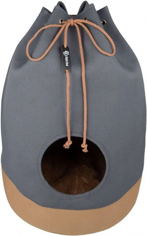 District 70 Casa 45x45x60 Cm Kattenmand Cognac&Antraciet 6 District 70 Casa 45x45x60 Cm Kattenmand Cognac&Antraciet - Image 4