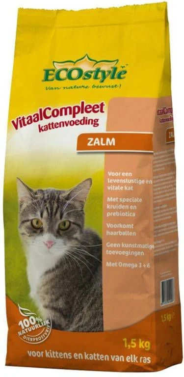 VITALstyle Care Kattenvoer Zalm 1.5 Kg 4 VITALstyle Care Kattenvoer Zalm 1.5 Kg - Image 2