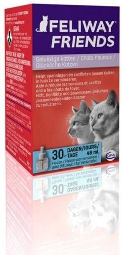 Feliway Friends Verdamper Voor De Kat Verdamper + Vulling 48 Ml 36 Feliway Friends Verdamper Voor De Kat Verdamper + Vulling 48 Ml -Dierenwinkel feliway friends navulling 48 ml 26398
