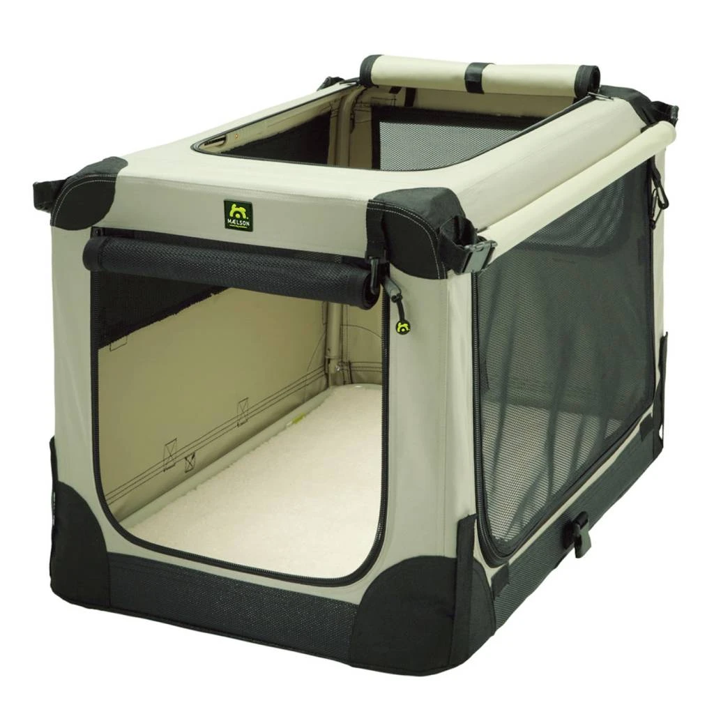 Maelson Soft Kennel Hondenbench - Tan - 120 X 77 X 86 Cm 3 Maelson Soft Kennel Hondenbench - Tan - 120 X 77 X 86 Cm