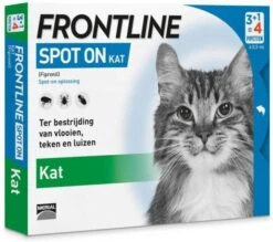 Frontline Spot On Anti Vlooien En Teken Druppels Kat Vanaf 1 Kg 6 Pipetten 22 Frontline Spot On Anti Vlooien En Teken Druppels Kat Vanaf 1 Kg 6 Pipetten -Dierenwinkel frontline spot on kat 4 pipetten 53371