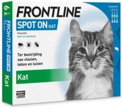 Frontline Spot On Anti Vlooien En Teken Druppels Kat Vanaf 1 Kg 6 Pipetten 19 Frontline Spot On Anti Vlooien En Teken Druppels Kat Vanaf 1 Kg 6 Pipetten -Dierenwinkel frontline spot on kat 6 pipetten 23068