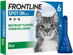 Frontline Spot On Anti Vlooien En Teken Druppels Kat Vanaf 1 Kg 6 Pipetten 27 Frontline Spot On Anti Vlooien En Teken Druppels Kat Vanaf 1 Kg 6 Pipetten -Dierenwinkel frontline spot on kat 6 pipetten 41054
