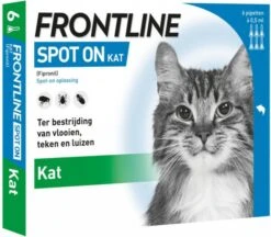 Frontline Spot On Anti Vlooien En Teken Druppels Kat Vanaf 1 Kg 6 Pipetten 20 Frontline Spot On Anti Vlooien En Teken Druppels Kat Vanaf 1 Kg 6 Pipetten -Dierenwinkel frontline spot on kat 6 pipetten 45153