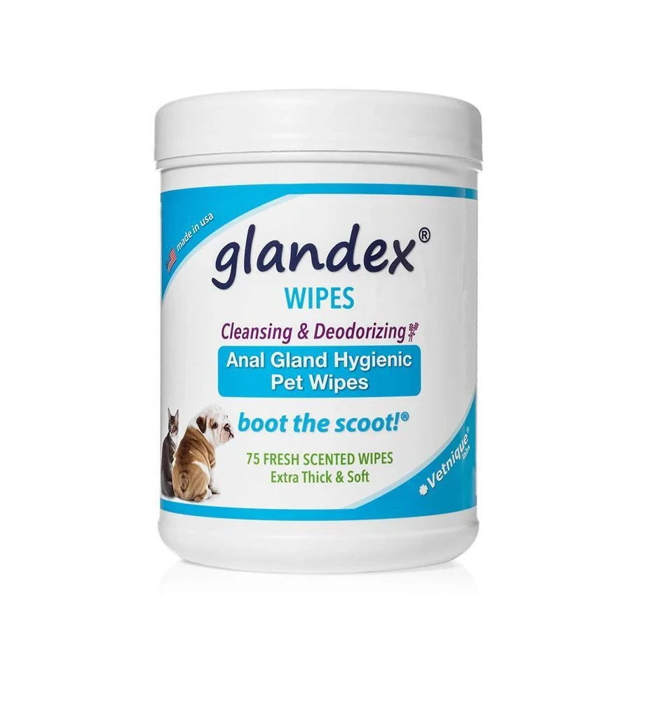 Glandex Cats & Dogs - 24 Wipes (doekjes) 3 Glandex Cats & Dogs - 24 Wipes (doekjes)