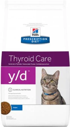 Hill's Prescription Diet 1, 5kg Feline Y/D Bij Schildklierproblemen Kattenvoer -Dierenwinkel hills prescription diet 1 5kg yd thyroid health original kattenvoer 113556