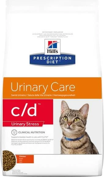 Hill&apos, S Prescription Diet C/D Multicare Stress Urinary Care Kattenvoer Met Kip 2 X 1, 5 Kg 3 Hill&apos, S Prescription Diet C/D Multicare Stress Urinary Care Kattenvoer Met Kip 2 X 1, 5 Kg