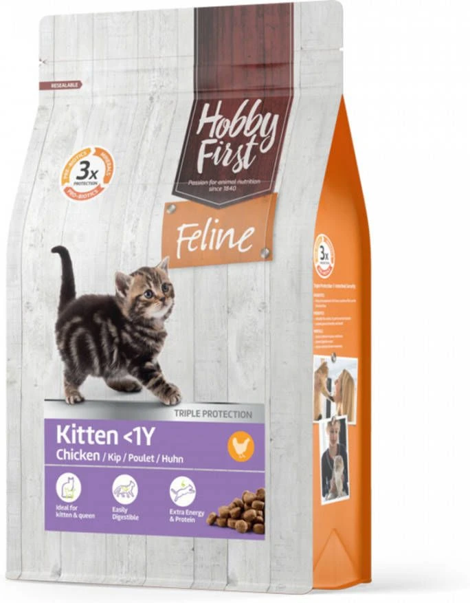 Hobbyfirst Feline Kitten Kip Kattenvoer 2 X 4, 5 Kg 4 Hobbyfirst Feline Kitten Kip Kattenvoer 2 X 4, 5 Kg - Image 2