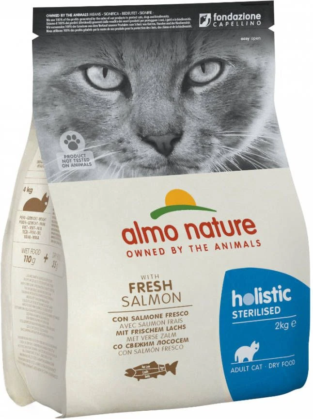 Almo Nature Cat Holistic Sterilised 2 Kg Kattenvoer Zalm&Rijst Sterilised 6 Almo Nature Cat Holistic Sterilised 2 Kg Kattenvoer Zalm&Rijst Sterilised - Image 4