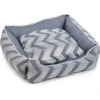 Beeztees Hondenmand ZigZag Blauw 65 X 60 X 20 Cm 2 Beeztees Hondenmand ZigZag Blauw 65 X 60 X 20 Cm -Dierenwinkel hondenmand zigzag blauw 65 x 60 x 20 cm 8712695162926 1 0 300x300