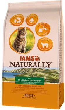Iams 3x Naturally Kat Adult New Sealand Lam&, Rijst 2, 7 Kg 6 Iams 3x Naturally Kat Adult New Sealand Lam&, Rijst 2, 7 Kg - Image 4