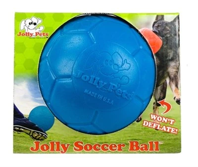 Jolly Soccer Ball Large (8") 20 Cm - Oceaan Blauw 3 Jolly Soccer Ball Large (8") 20 Cm - Oceaan Blauw