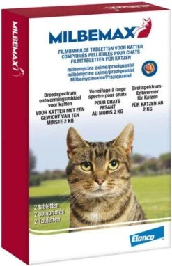 Milbemax Ontworming Tabletten Grote Kat 2 12 Kg 2 X 2 Tabletten 12 Milbemax Ontworming Tabletten Grote Kat 2 12 Kg 2 X 2 Tabletten -Dierenwinkel milbemax kat 2 x 2 tabletten 122602