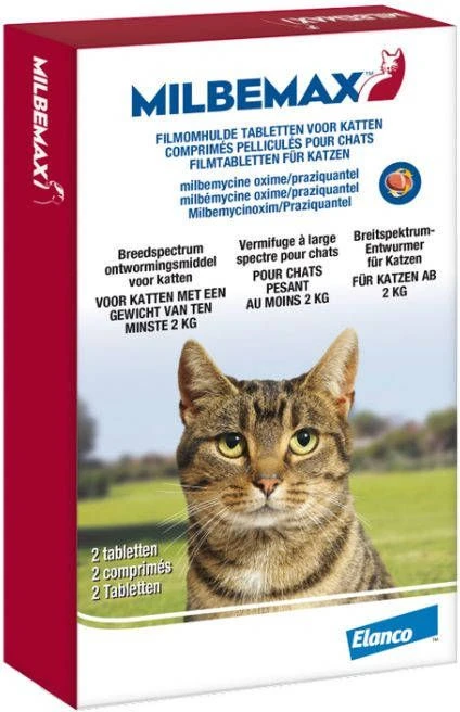 Milbemax Ontworming Tabletten Grote Kat 2 12 Kg 2 X 2 Tabletten 7 Milbemax Ontworming Tabletten Grote Kat 2 12 Kg 2 X 2 Tabletten - Image 5