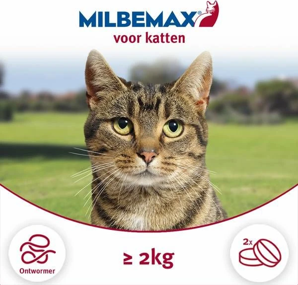 Milbemax Ontworming Tabletten Grote Kat 2 12 Kg 2 X 2 Tabletten 3 Milbemax Ontworming Tabletten Grote Kat 2 12 Kg 2 X 2 Tabletten