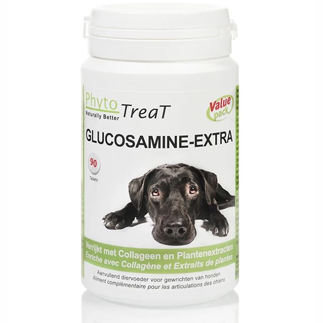 Phytotreat Glucosamine-Extra Hond 90 Tabletten 3 Phytotreat Glucosamine-Extra Hond 90 Tabletten