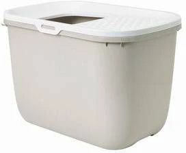 Savic Kattentoilet Hop In 38.5 X 58 X 39.5 Cm Kattenbak Wit&Mokka 4 Savic Kattentoilet Hop In 38.5 X 58 X 39.5 Cm Kattenbak Wit&Mokka - Image 2