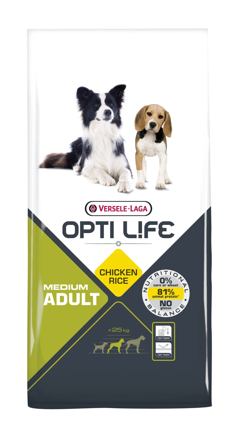 Opti Life Adult Medium Hondenvoer 12.5 Kg 4 Opti Life Adult Medium Hondenvoer 12.5 Kg - Image 2
